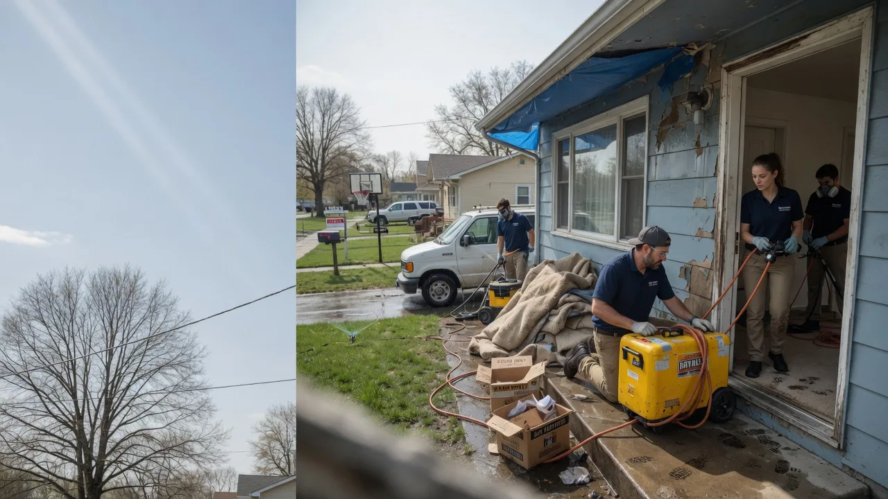 Basement Flood Cleanup in Waverly, KS near me